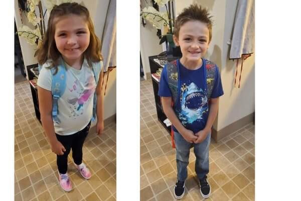 Amber alert issued for two missing Saco children