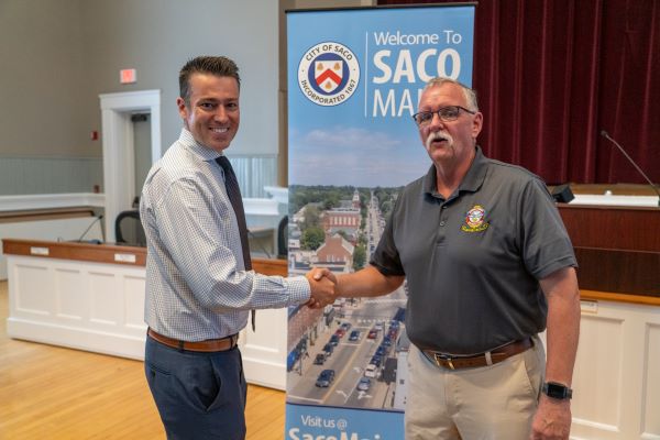 Fire chief appointed interim Saco city administrator