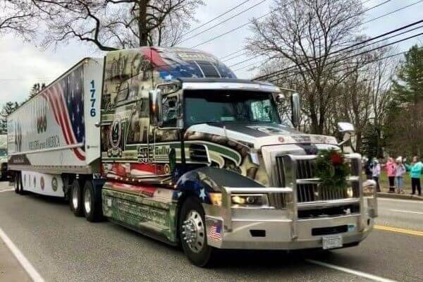 Wreath Across America will pass through Saco and Biddeford on Monday Morning