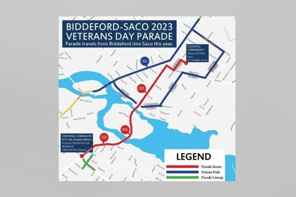 Honoring Sacrifice and Service: Veterans Day in Biddeford Saco