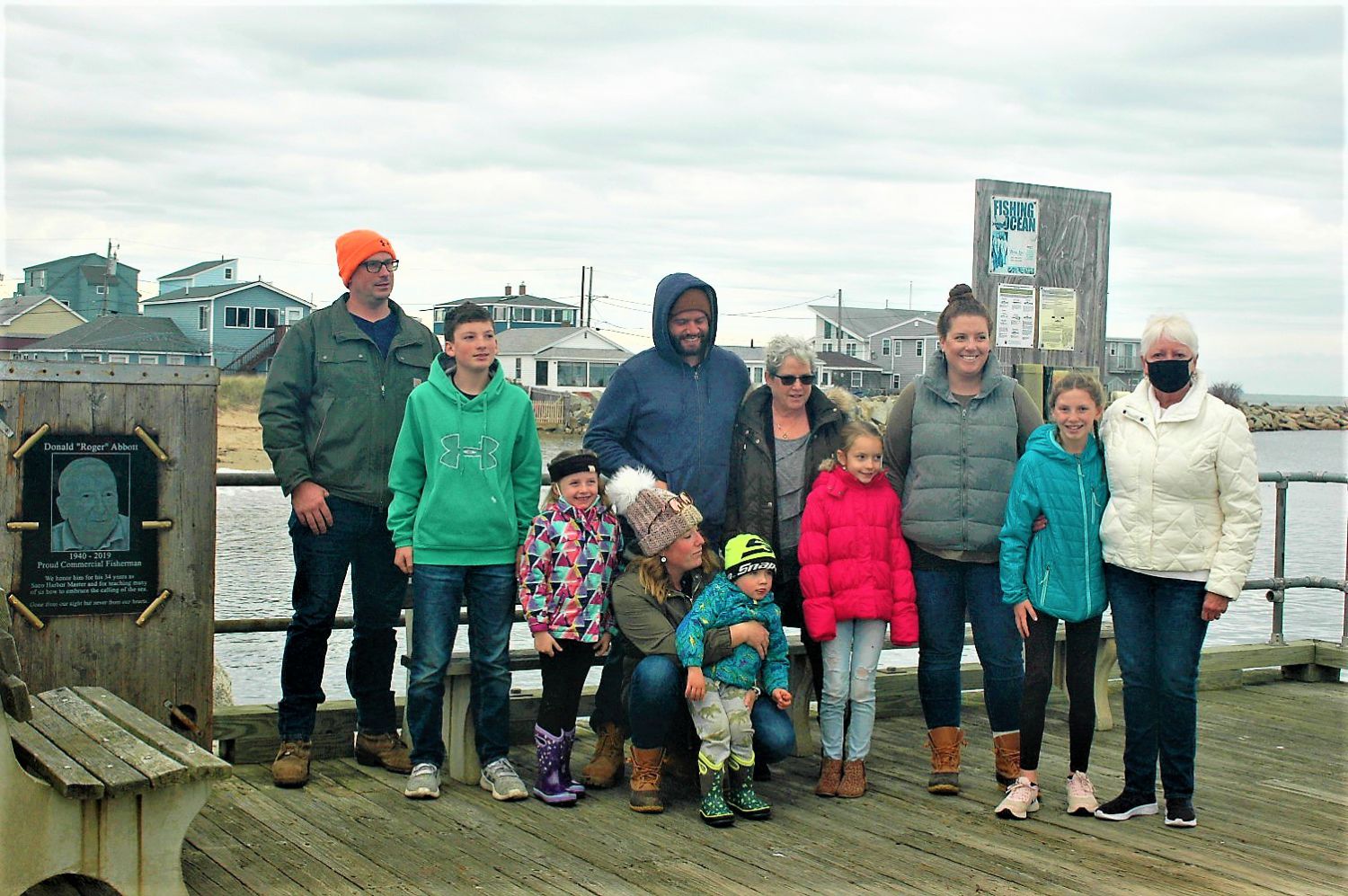 Camp Ellis community pays tribute to former harbor master