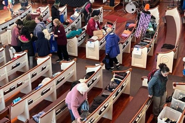 First Parish Church in Saco opens its doors to the community on Martin Luther King Jr. Day