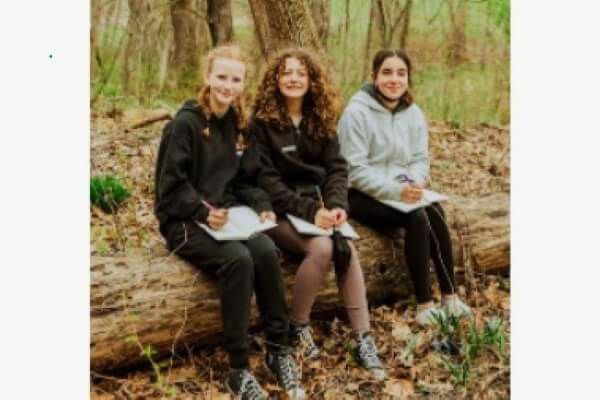 Nearly 200 Saco Middle School Students Explore the Outdoors at The Ecology School