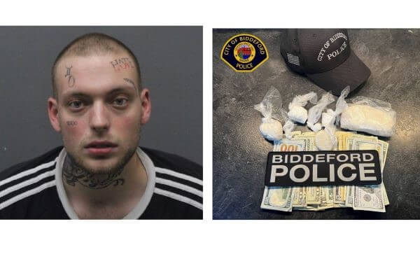 Saco man charged for alleged drug trafficking by Biddeford police