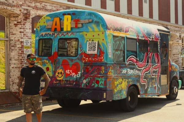 Common Roots Mobile Art Bus takes art on the road