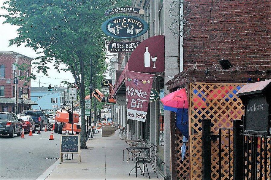 Outdoor dining makes a comeback in downtown Saco