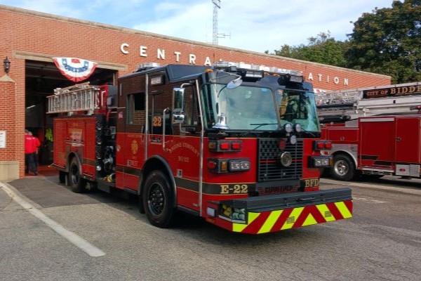 Biddeford Fire Department welcomes Engine 22 with blessing ceremony